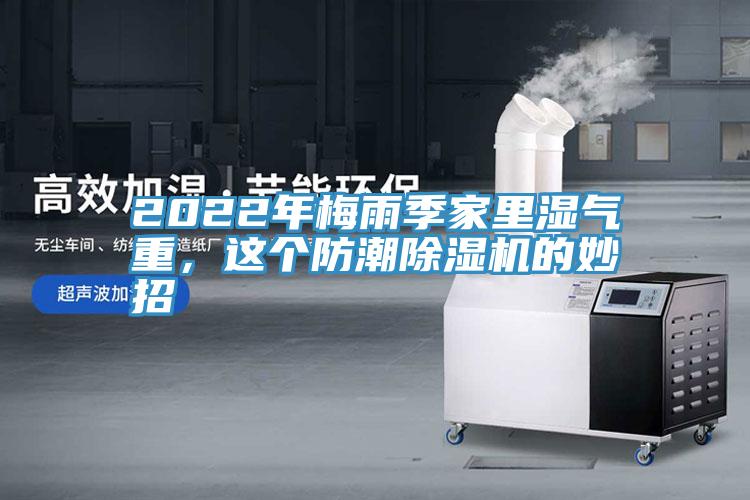 2022年梅雨季家里濕氣重，這個防潮除濕機的妙招