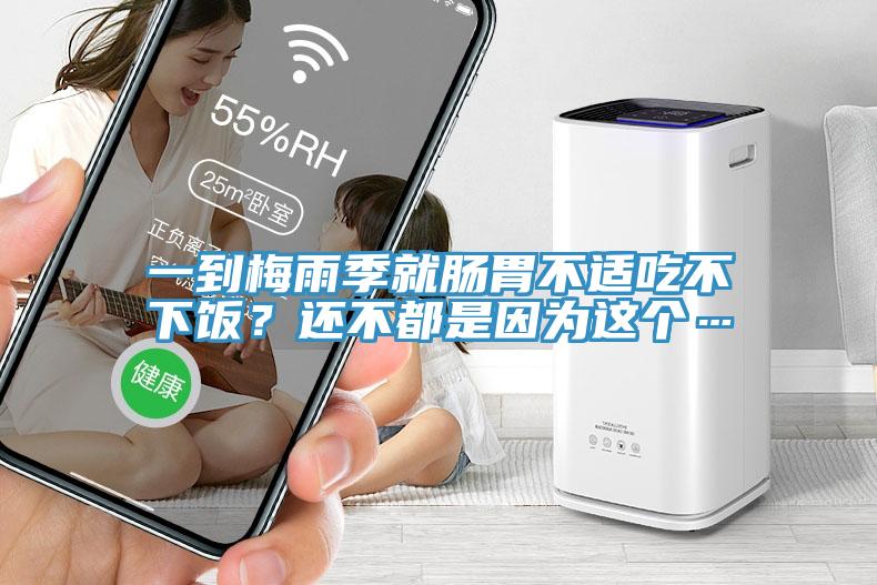 一到梅雨季就腸胃不適吃不下飯？還不都是因?yàn)檫@個(gè)…