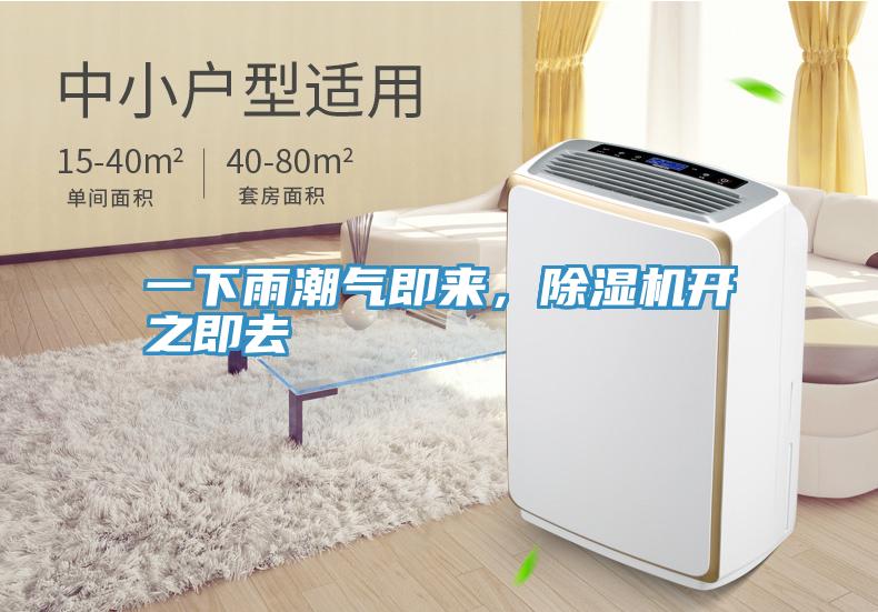 一下雨潮氣即來(lái)，除濕機(jī)開(kāi)之即去